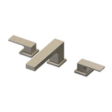 Graff - Incanto Widespread Lavatory Faucet - Brushed Nickel