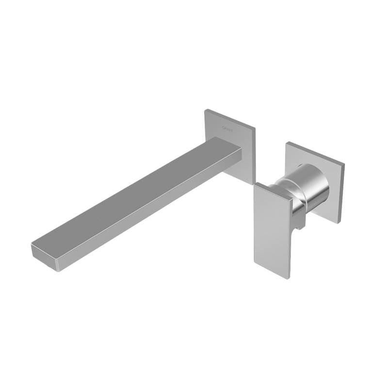 Graff - Incanto Wall-Mounted Lavatory Faucet with Single Handle (Trim) - Polished Nickel