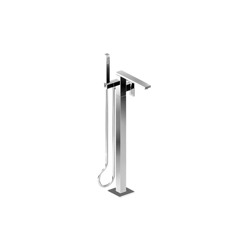 Graff - Incanto Floor-Mounted Tub Filler (Trim) - Polished Nickel