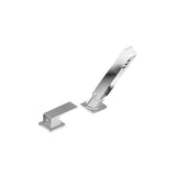 Graff - Incanto Deck Mount Handshower & Diverter Set Rough & Trim - Polished Nickel