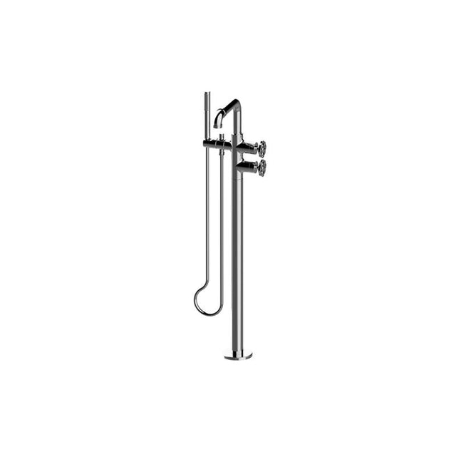 Graff - Vintage Floor-Mounted Tub Filler - Architectural White
