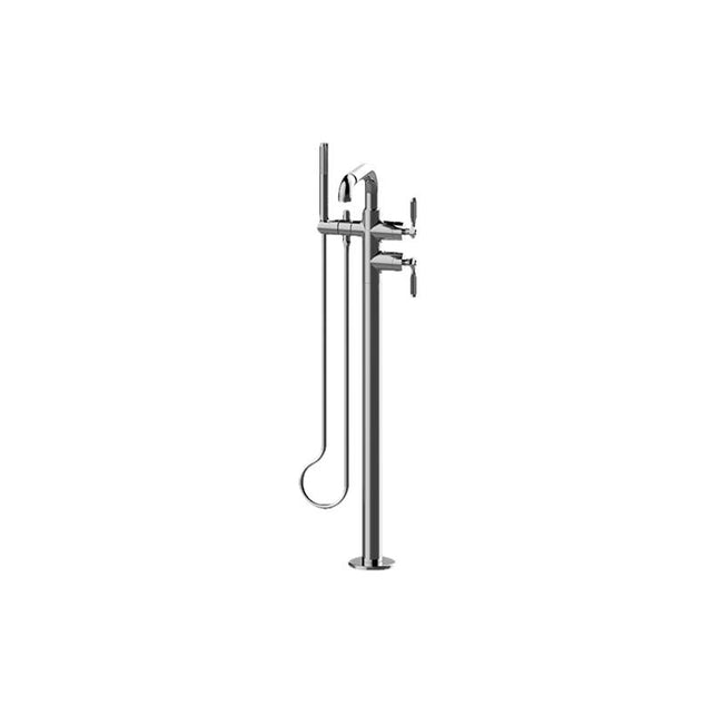 Graff - Vintage Floor-Mounted Tub Filler (Trim) - Architectural White