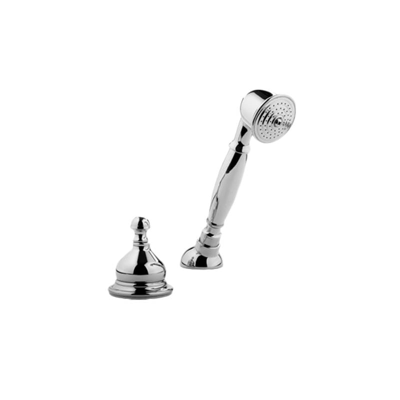 Graff - Adley Deck-Mounted Handshower & Diverter (Trim) - Architectural White