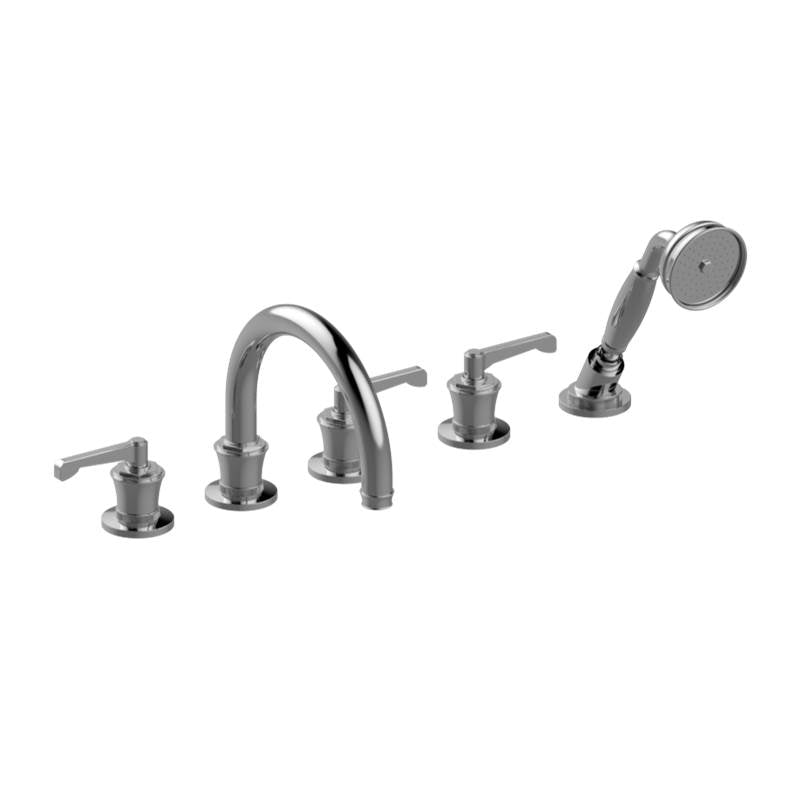 Graff - Vignola Roman Tub Set - Architectural White