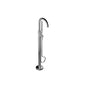Graff - Terra Floor-Mounted Tub Filler (Rough and Trim) - Architectural White