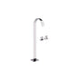 Graff - Sade Floor-Mounted Vessel Filler w/Deck-Mounted Handles - Architectural White