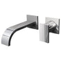 Graff - Sade Wall-Mounted Lavatory Faucet - Trim Only - Unfinished Brass