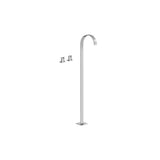 Graff - Sade Floor-Mounted Tub Filler w/Deck-Mounted Handles - Architectural White