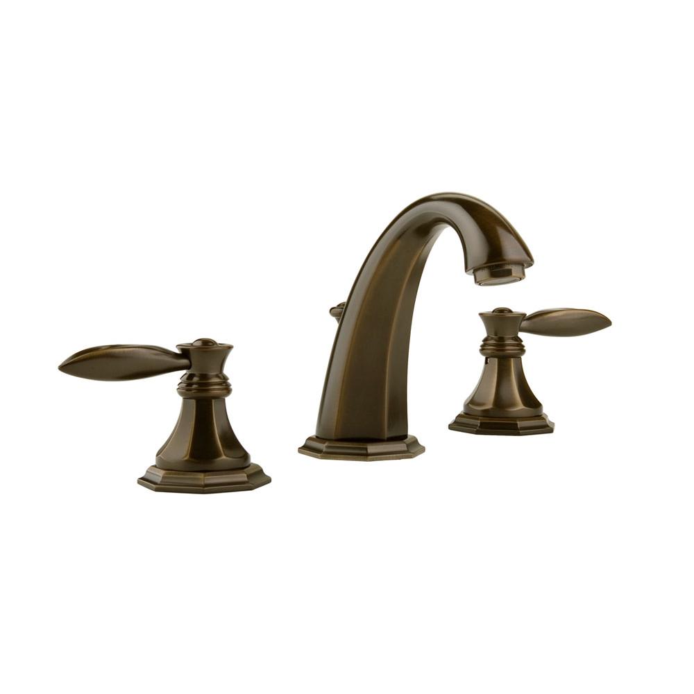 Graff - Topaz Lavatory Faucet - Vintage Brushed Brass