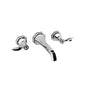 Graff - Topaz Wall-Mounted Lavatory Faucet (Trim) - Vintage Brushed Brass