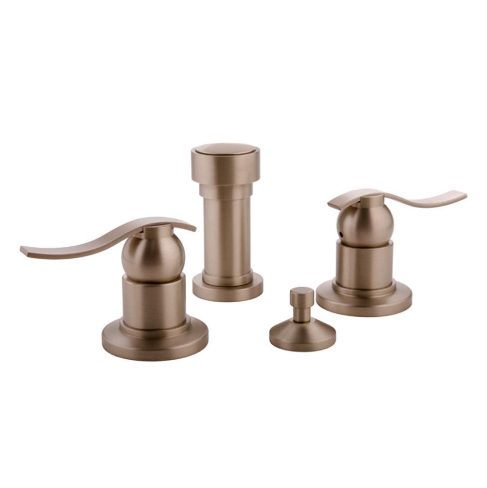 Graff - Bali Bidet Set - Steelnox  Satin Nickel