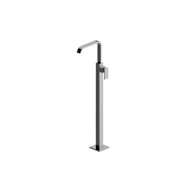 Graff - Immersion Floor-Mounted Vessel Filler (Trim) - Architectural White