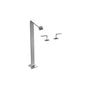 Graff - Immersion Floor-Mounted Tub Filler - Architectural White