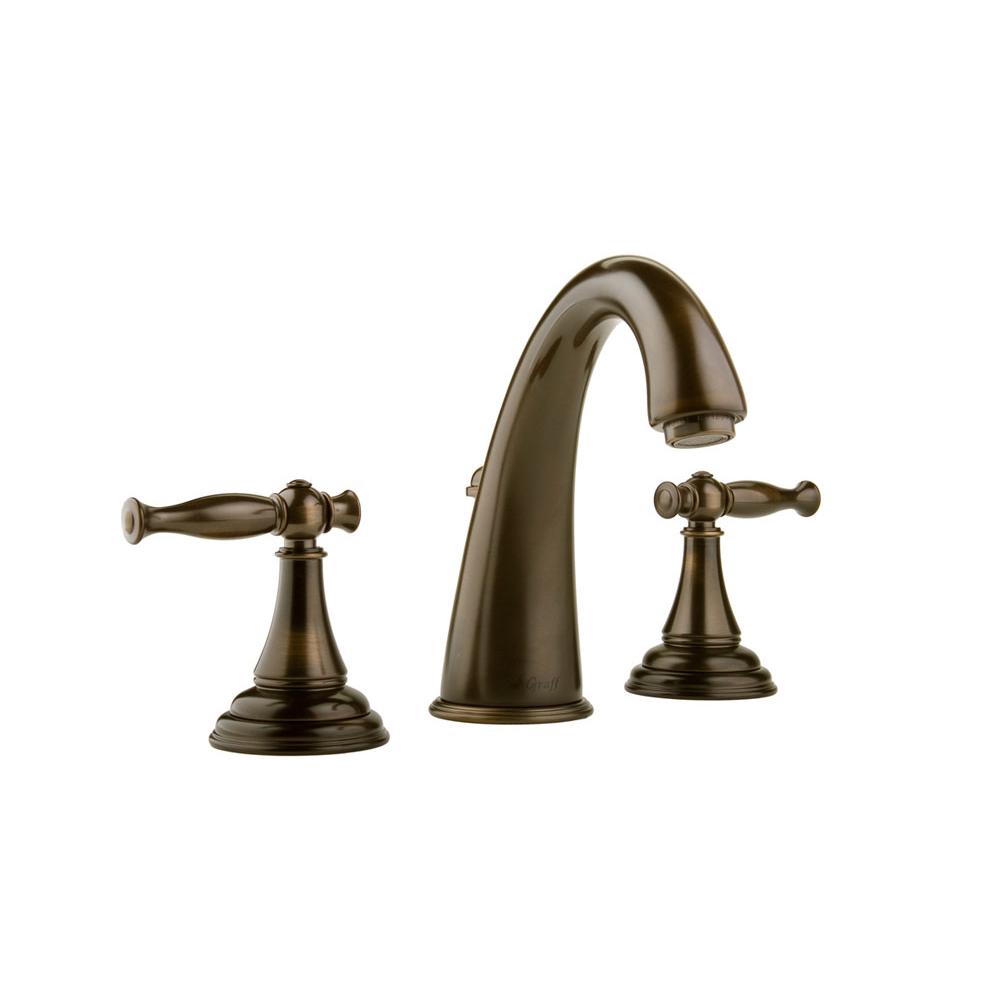 Graff - Lauren Widespread Lavatory Faucet - Olive Bronze
