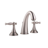 Graff - Lauren Widespread Lavatory Faucet - Steelnox  Satin Nickel