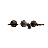 Graff - Lauren Wall-Mounted Lavatory Faucet - Olive Bronze