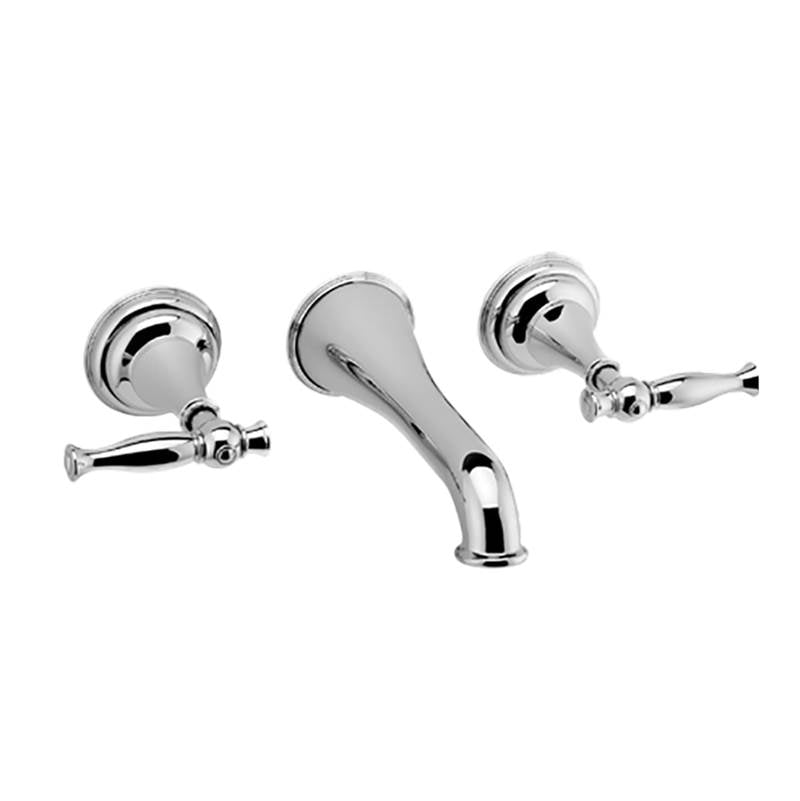 Graff - Lauren Wall-Mounted Lavatory Faucet (Trim) - Architectural White