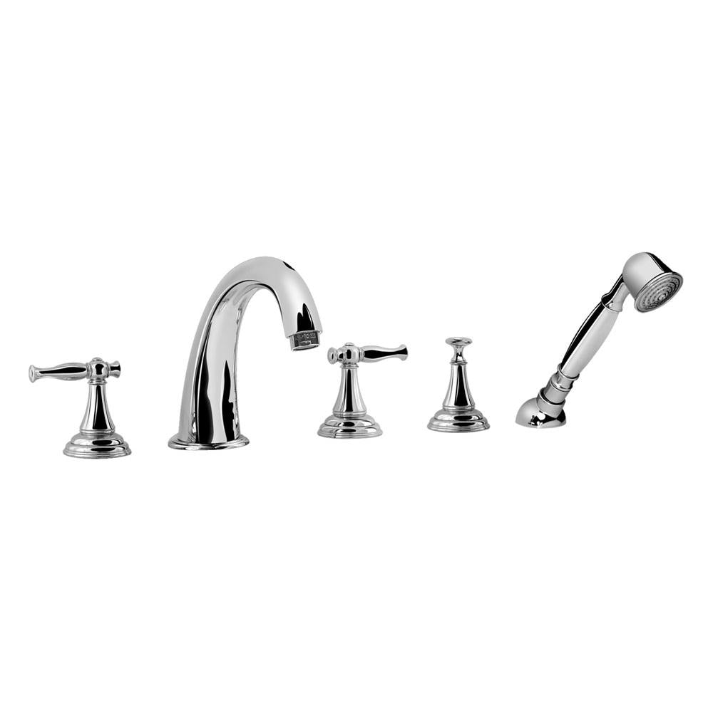 Graff - Lauren Roman Tub Set - Polished Chrome