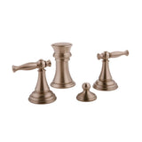 Graff - Lauren Bidet Set - Steelnox  Satin Nickel