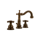 Graff - Adley Widespread Lavatory Faucet - Vintage Brushed Brass