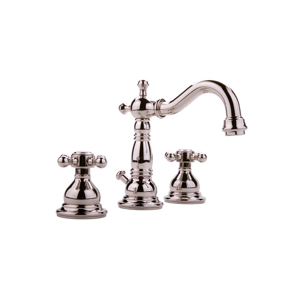Graff - Adley Widespread Lavatory Faucet - Polished Nickel