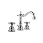 Graff - Adley Widespread Lavatory Faucet - 24K Brushed Gold Plated