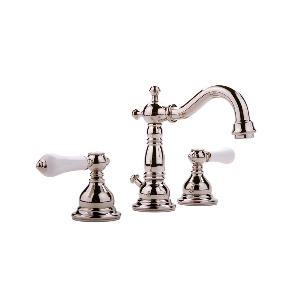 Graff - Adley Widespread Lavatory Faucet - Polished Nickel