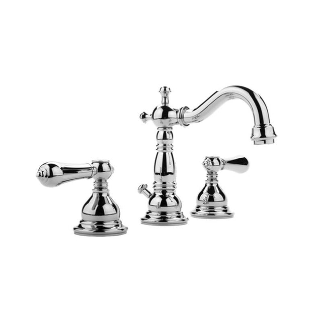 Graff - Adley Widespread Lavatory Faucet - 24K Gold Plated