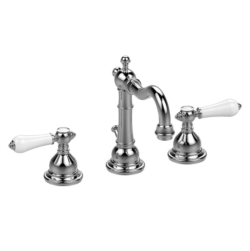 Graff - Adley Widespread Lavatory Faucet - Architectural White