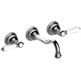 Graff - Adley Wall-Mounted Lavatory Faucet (Trim) - Architectural White