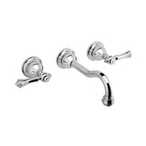 Graff - Adley Wall-Mounted Lavatory Faucet (Trim) - 24K Brushed Gold Plated