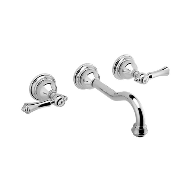 Graff - Adley Wall-Mounted Lavatory Faucet (Trim) - Vintage Brushed Brass