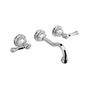 Graff - Adley Wall-Mounted Lavatory Faucet (Trim) - Vintage Brushed Brass