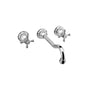 Graff - Adley Wall-Mounted Lavatory Faucet (Trim) - Vintage Brushed Brass
