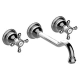 Graff - Adley Wall-Mounted Lavatory Faucet (Trim) - Architectural White