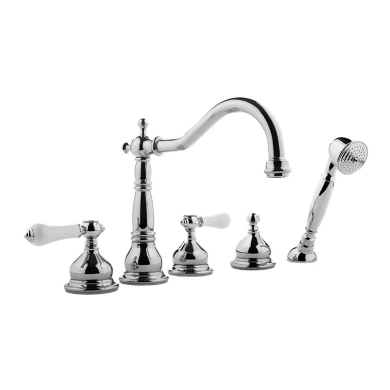 Graff - Adley Roman Tub Set - 24K Brushed Gold Plated