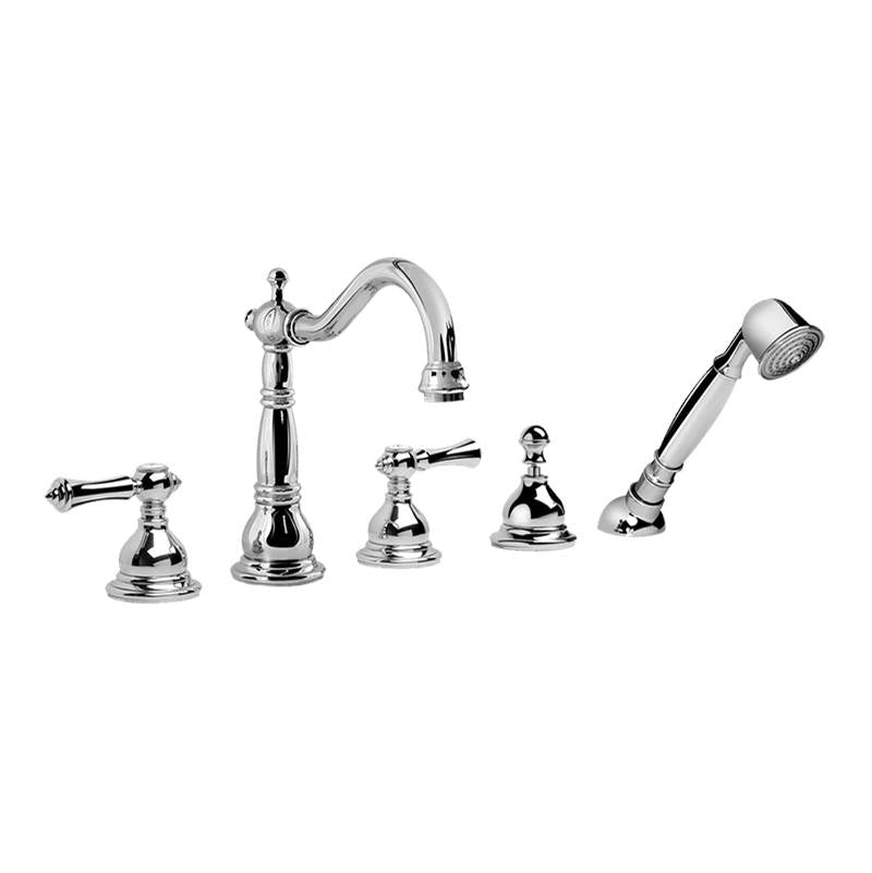 Graff - Adley Roman Tub Set - 24K Brushed Gold Plated