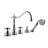 Graff - Adley Roman Tub Set - 24K Brushed Gold Plated