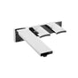 Graff - Targa Wall-Mounted Lavatory Faucet - Architectural White