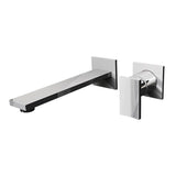 Graff - Targa Wall-Mounted Lav Faucet w/Single Handle (Trim) - Architectural White