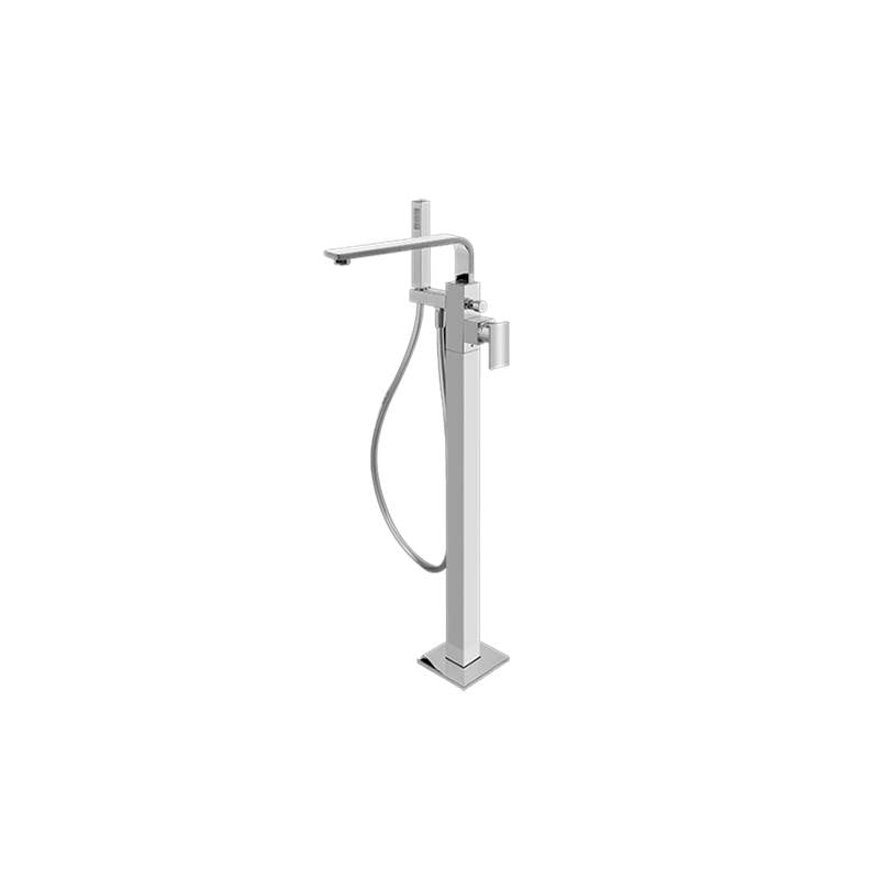 Graff - Targa Floor-Mounted Tub Filler - Architectural White