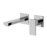 Graff - Solar Wall-Mounted Lavatory Faucet w/Single Handle - Polished Chrome