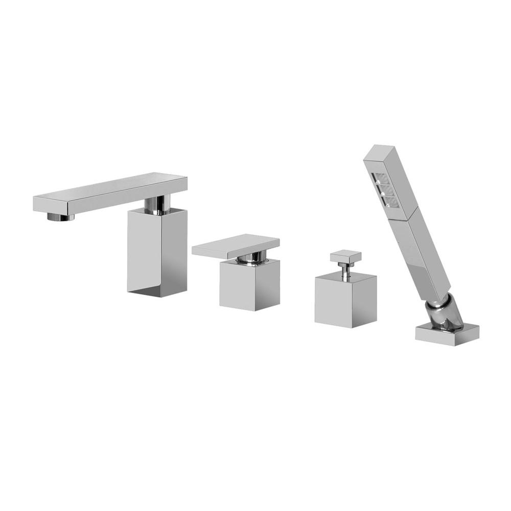 Graff - Solar Roman Tub Set - Polished Chrome