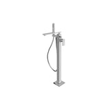 Graff - Solar Floor-Mounted Tub Filler - Architectural White