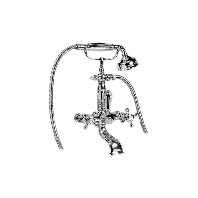 Graff - Adley Exposed Tub Filler (Trim) - Steelnox  Satin Nickel
