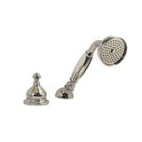 Graff - Adley Deck-Mounted Handshower & Diverter (Trim) - Vintage Brushed Brass