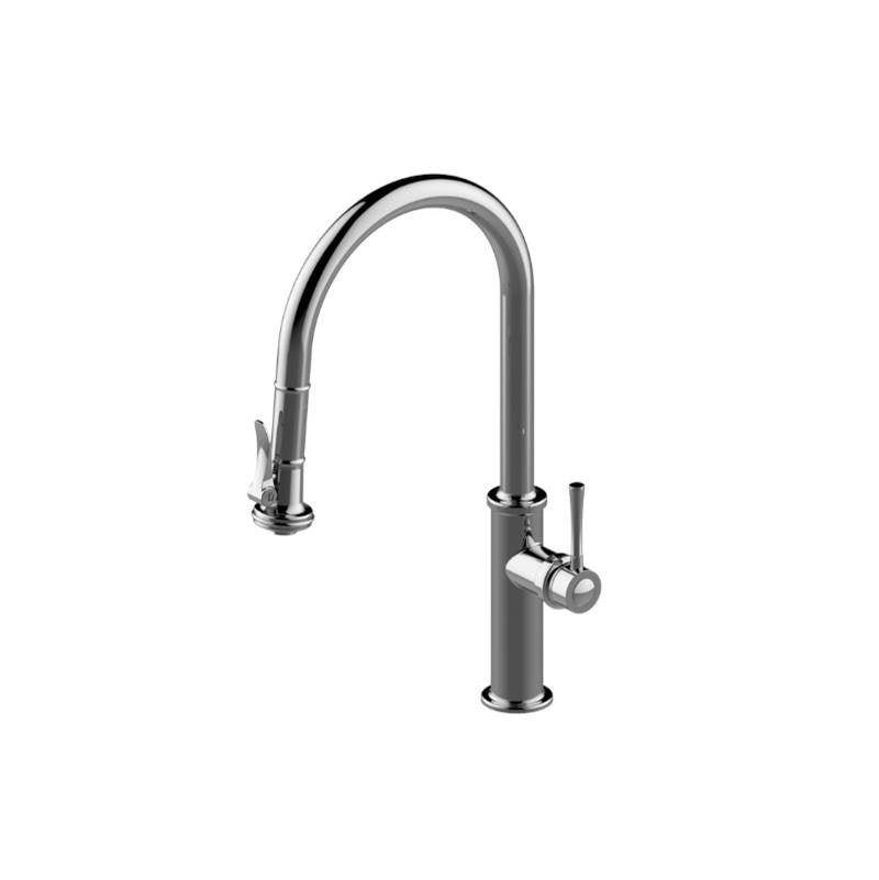 Graff - Pull-Down Kitchen Faucet with Chef's Pro Sprayer - Architectural White