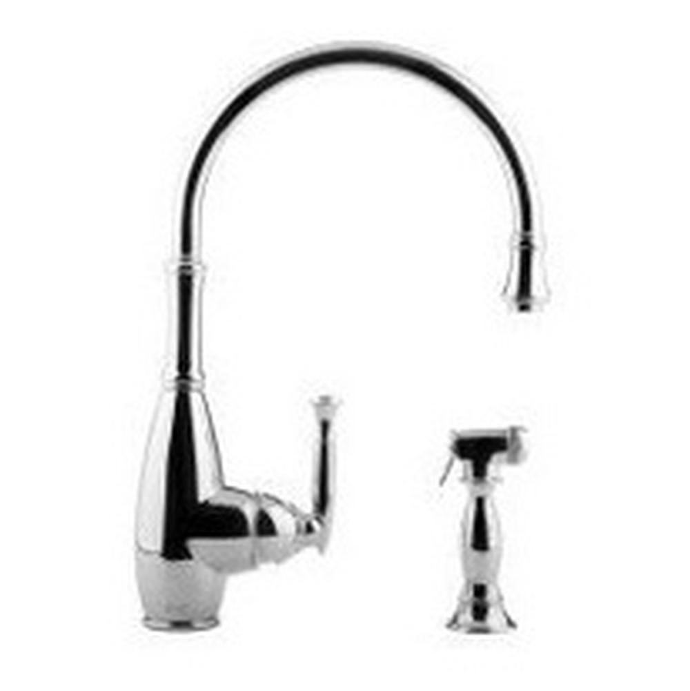 Graff - Kitchen Faucet with Side Spray - Polished Chrome