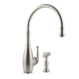 Graff - Kitchen Faucet with Side Spray - Polished Nickel