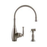 Graff - Kitchen Faucet with Side Spray - Steelnox  Satin Nickel